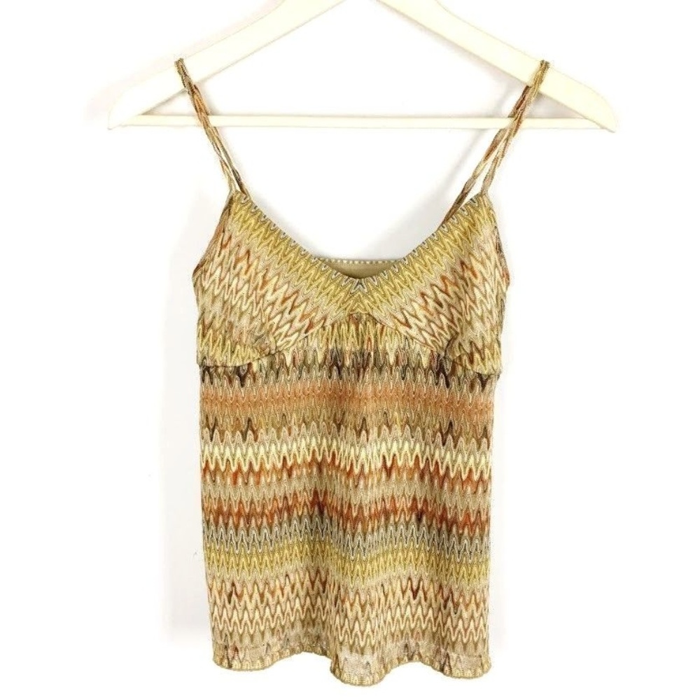Vintage Crochet Boho Ann Taylor Loft Petites Women's XSP Tank Y2k